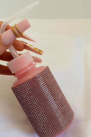 Waschflasche Wimpernshampoo PINK